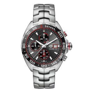 TAG Heuer CAZ201D Formula 1 Senna Calibre 16 Chronograph Special Edition